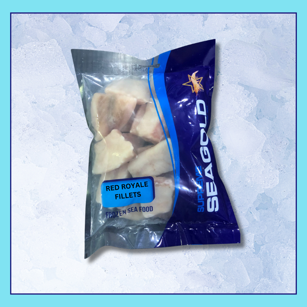 1 KG Boneless Red Snapper Fillets (Frozen)