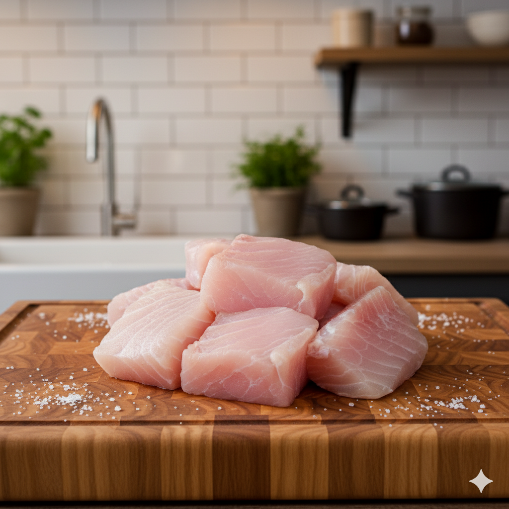 1 KG Boneless Red Snapper Fillets (Frozen)