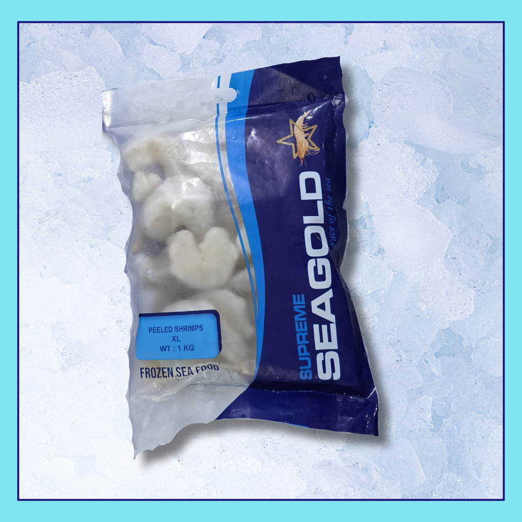 1 KG X-Large Peeled Shrimps (Frozen)